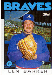 1986 Topps Baseball Cards      024      Len Barker